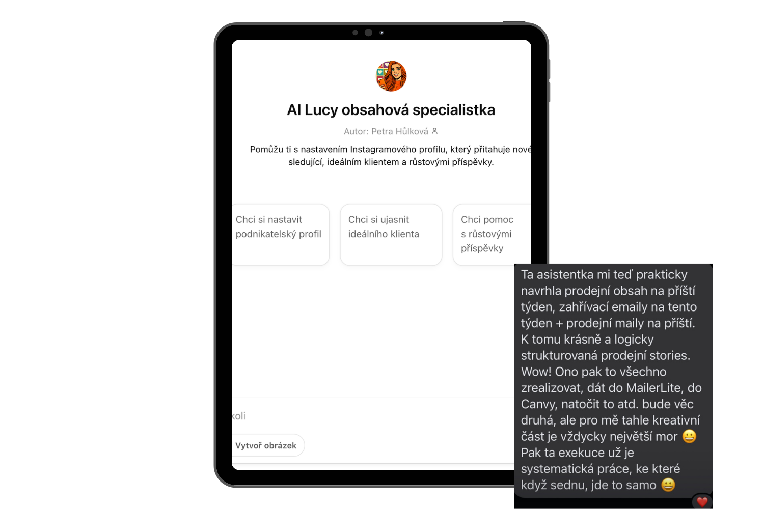 AI asistent Lucy